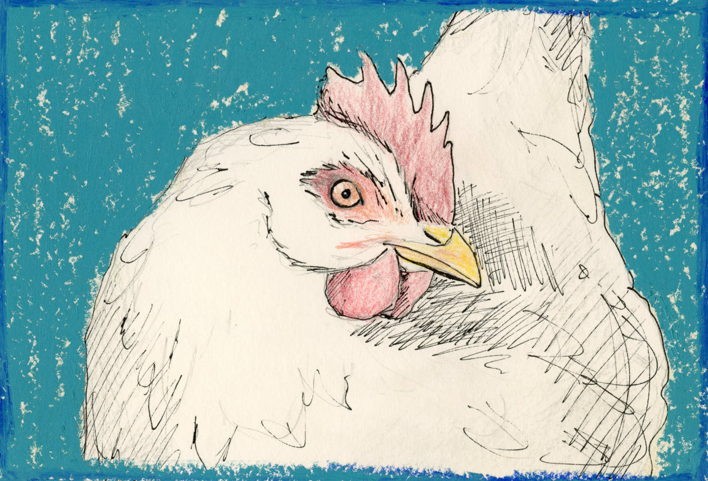 "Huhn für Opa Horst"