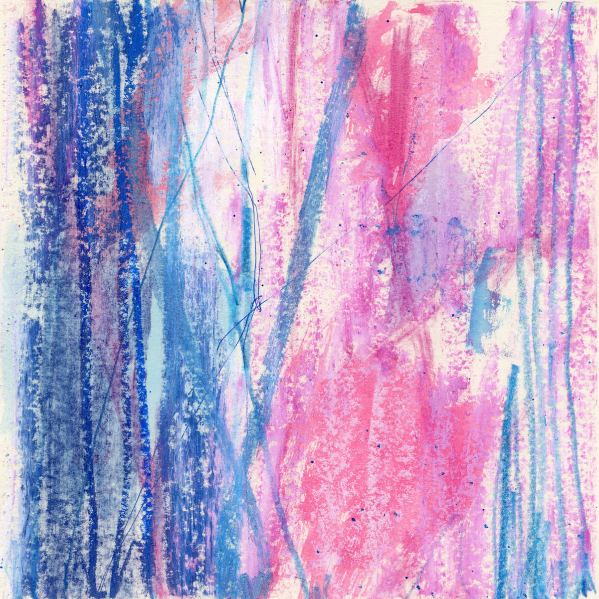 Druck "Rosa Fantasie 1-6"