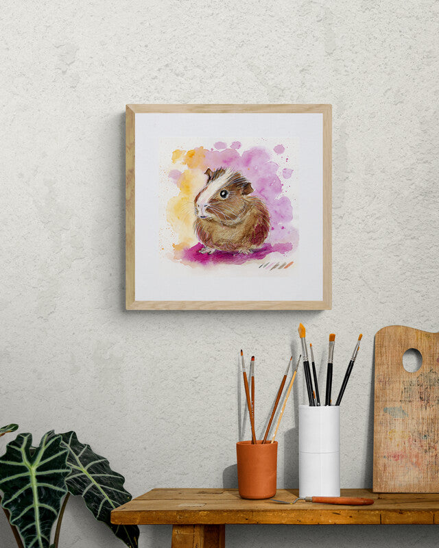 Druck "Meerschweinchen"